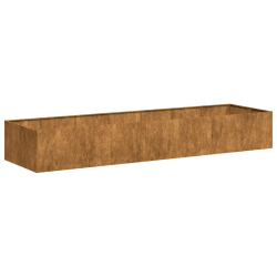 Doniczka Rusty 280x80x40 cm Stal nierdzewna