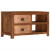 Stolik kawowy z 2 szufladami 90x40x50 cm lite drewno mango