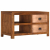 Stolik kawowy z 2 szufladami 90x40x50 cm lite drewno mango
