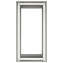 Doniczka 40x80x80 cm Stal nierdzewna