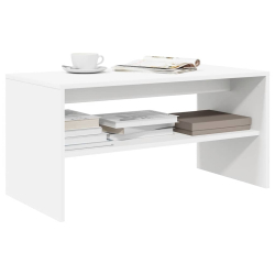 Szafka RTV Biała 60x40x40 cm Drewno klejone