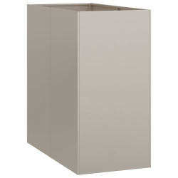 Doniczka Rusty 40x80x80 cm Stal nierdzewna