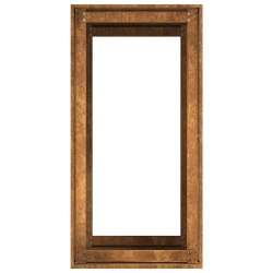 Doniczka Rusty 40x80x80 cm Stal nierdzewna