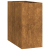 Doniczka Rusty 40x80x80 cm Stal nierdzewna