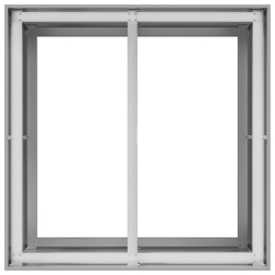 Doniczka 80x80x80 cm Stal ocynkowana