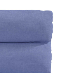 Krzesła do jadalni 2 szt. Jeans Niebieski Tkanina