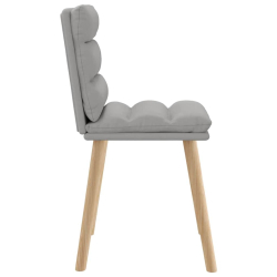 Krzesła do jadalni 6 szt. Tkanina Cloud Grey