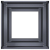 Doniczka Antracyt 40x40x80 cm Stal walcowana na zimno