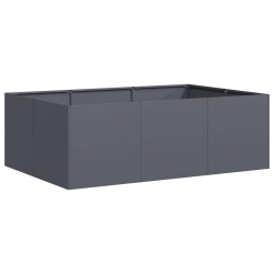 Doniczka Antracyt 120x80x40 cm Stal