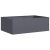 Doniczka Antracyt 120x80x40 cm Stal