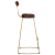 Hokery barowe 2 szt. 49x43x103 cm Drewno lite Mango