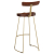 Hokery barowe 2 szt. 49x43x103 cm Drewno lite Mango