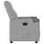Elektryczny fotel rozkładany Cloud Grey Fabric