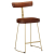 Hokery barowe 2 szt. 49x43x79 cm Drewno lite Mango