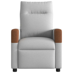 Elektryczny fotel rozkładany Cloud Grey Fabric