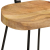 Hokery barowe 2 szt. 49x43x103 cm Drewno lite Mango