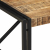Stolik kawowy 80x80x35 cm lite drewno surowe mango