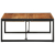 Stolik kawowy 80x80x35 cm lite drewno akacjowe