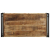 Stolik kawowy, 100x50x35 cm, surowe lite drewno mango