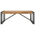 Stolik kawowy 100x100x35 cm lite drewno surowe mango