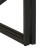 Stolik kawowy 100x100x35 cm lite drewno surowe mango