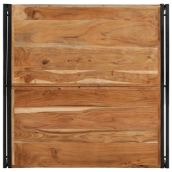 Stolik kawowy 100x100x35 cm lite drewno akacjowe
