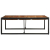 Stolik kawowy 100x100x35 cm lite drewno akacjowe
