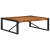 Stolik kawowy 100x100x35 cm lite drewno akacjowe