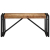 Stolik kawowy 80x40x35 cm lite drewno surowe mango