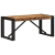 Stolik kawowy 80x40x35 cm lite drewno surowe mango