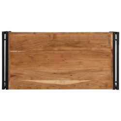 Stolik kawowy 100x50x35 cm lite drewno akacjowe
