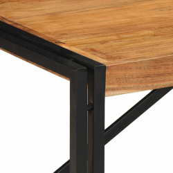 Stolik kawowy 100x50x35 cm lite drewno akacjowe