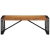 Stolik kawowy 100x50x35 cm lite drewno akacjowe