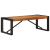 Stolik kawowy 100x50x35 cm lite drewno akacjowe