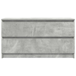 Szafka RTV Beton Szary 100x35x54 cm Drewno klejone