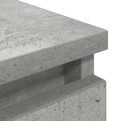 Szafka RTV Beton Szary 100x35x54 cm Drewno klejone