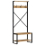 Wieszak na ubrania 80x40x190 cm lite drewno surowe mango
