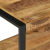 Wieszak na ubrania 80x40x190 cm lite drewno surowe mango