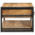 Stolik kawowy 90x50x38 cm lite drewno surowe mango