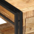 Stolik kawowy 90x50x38 cm lite drewno surowe mango