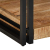 Stolik kawowy 90x50x38 cm lite drewno surowe mango