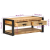 Stolik kawowy 90x50x38 cm lite drewno surowe mango