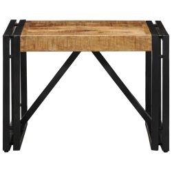 Stolik kawowy 50x50x35 cm lite drewno surowe mango
