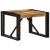 Stolik kawowy 50x50x35 cm lite drewno surowe mango