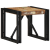 Stolik kawowy wielokolorowy 40x40x35 cm lite drewno odzyskane
