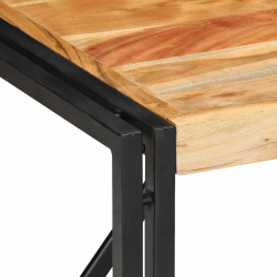 Stolik kawowy 50x50x35 cm Drewno lite Akacja