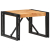 Stolik kawowy 50x50x35 cm Drewno lite Akacja