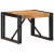 Stolik kawowy 50x50x35 cm Drewno lite Akacja