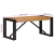 Stolik kawowy 80x40x35 cm lite drewno akacjowe