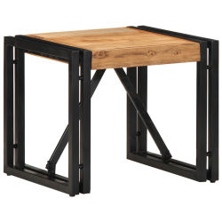 Stolik kawowy 40x40x35 cm lite drewno akacjowe